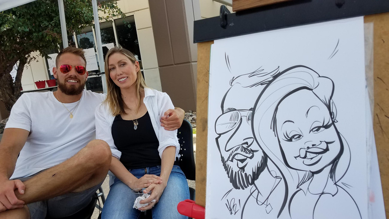 Caricatures are fun at any event!